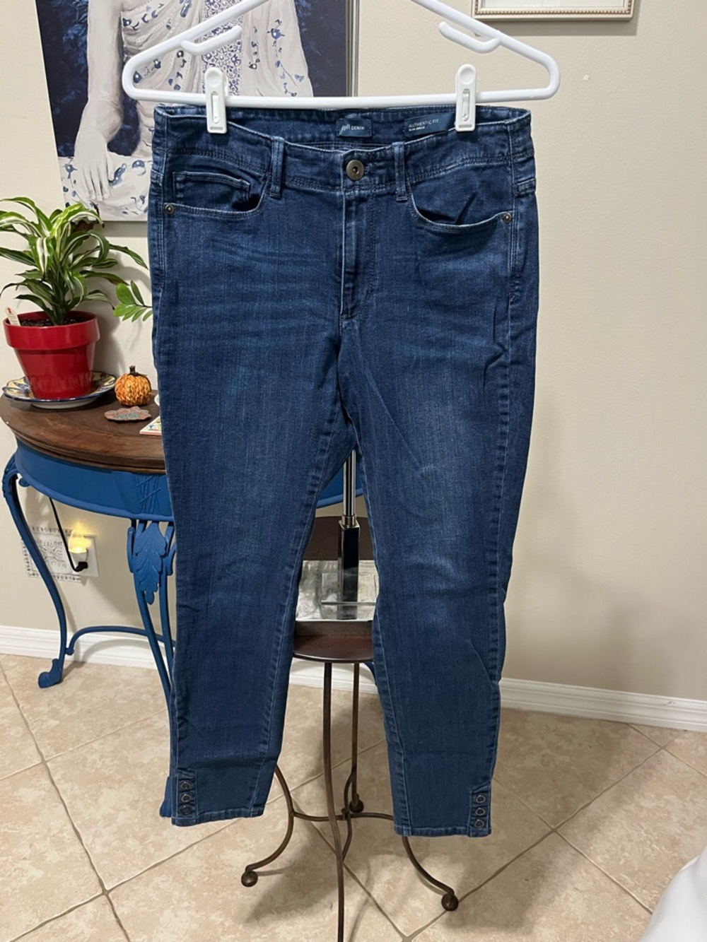 J. Jill Denim - Authentic Fit Slim Ankle Jeans - 6